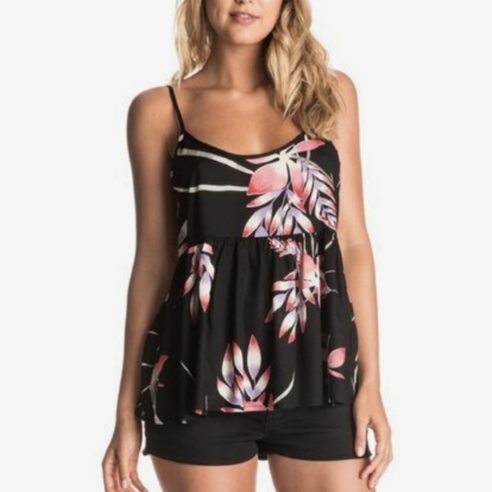2 for $10 / Roxy floral print top